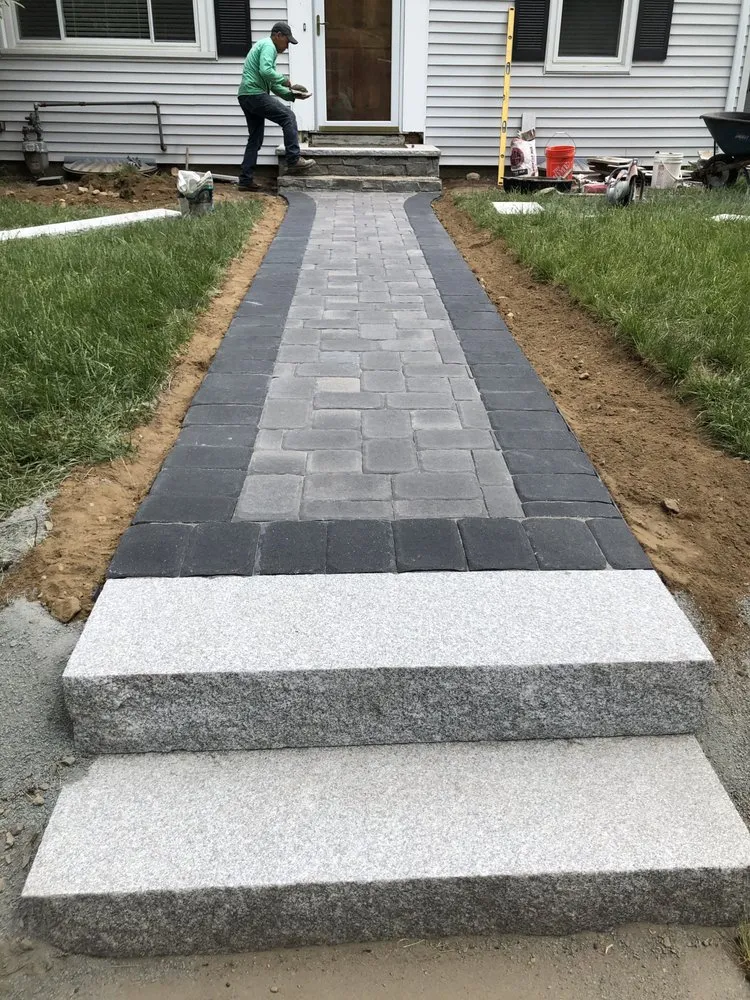 Custom landscape design in Needham, MA - J&E Landscape