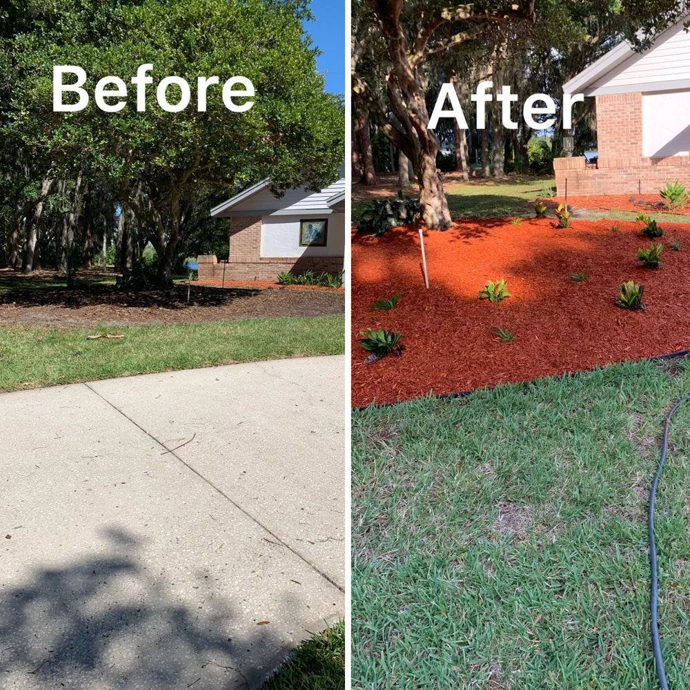 Top-rated lawn mowing service in Mulberry, FL by J.E Landscaping sevice