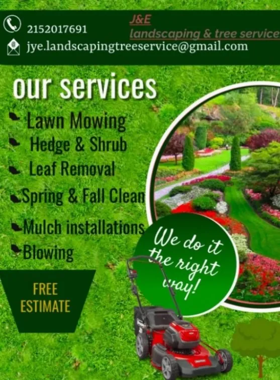 Custom landscaping services for outdoor upgrades in Warrington, PA by J&E Landscaping&treeservice