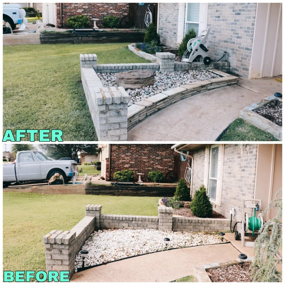 Top-rated yard maintenance for beautiful yards across Oklahoma city, OK - J&E Lawn Landscaping