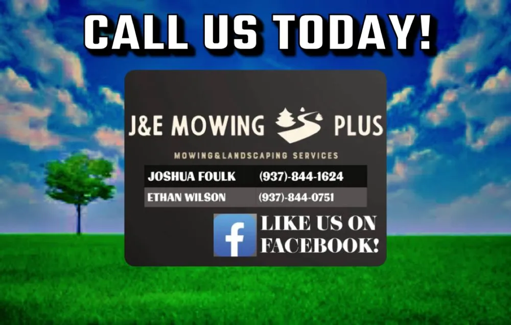 Local residential landscaping experts serving Bellefontaine, OH - J&E Mowing Plus