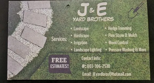JE Yard Brothers Logo