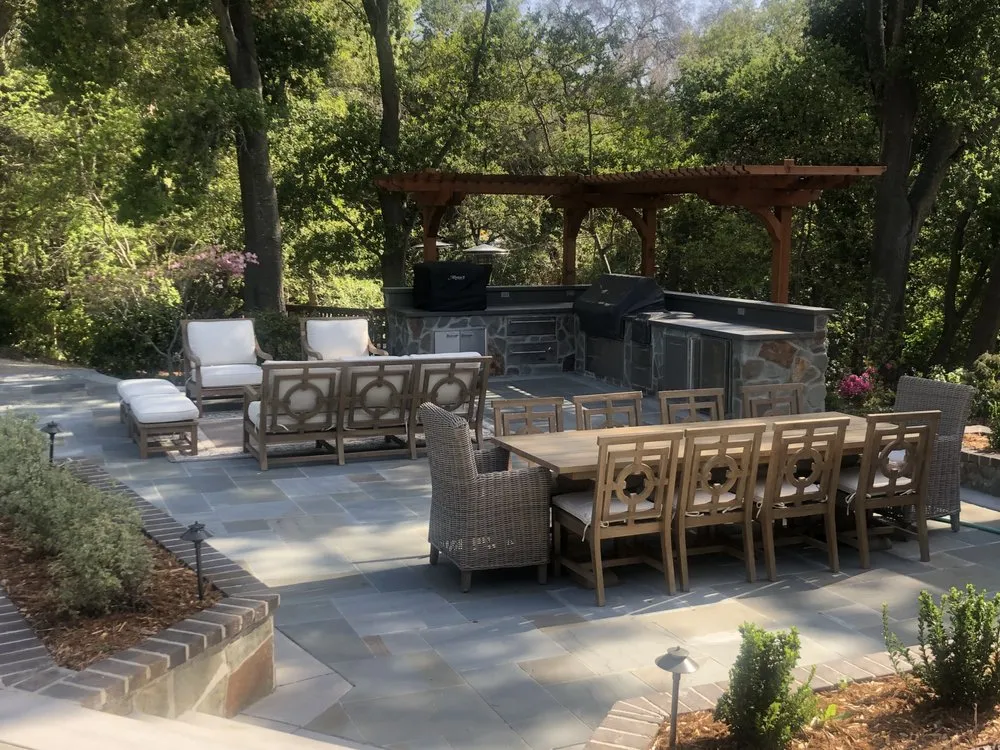 Custom outdoor landscaping for year-round maintenance in Concord, CA by Jean Fogg Landscape