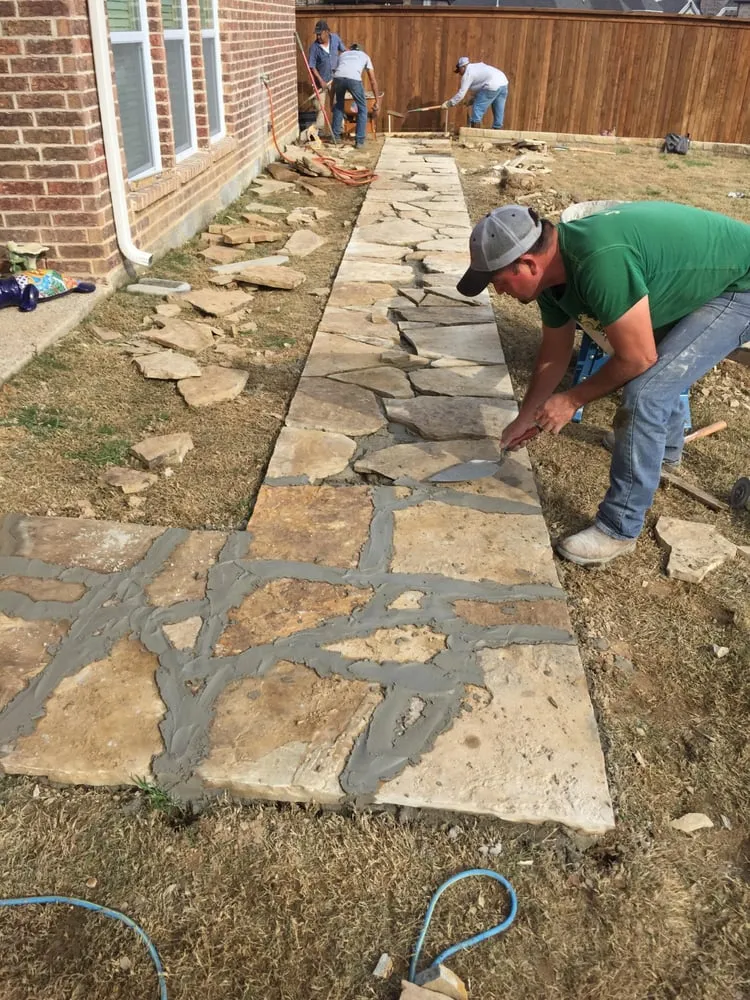 Local residential landscaping for residential properties in Weatherford, TX by JEC Landscapes