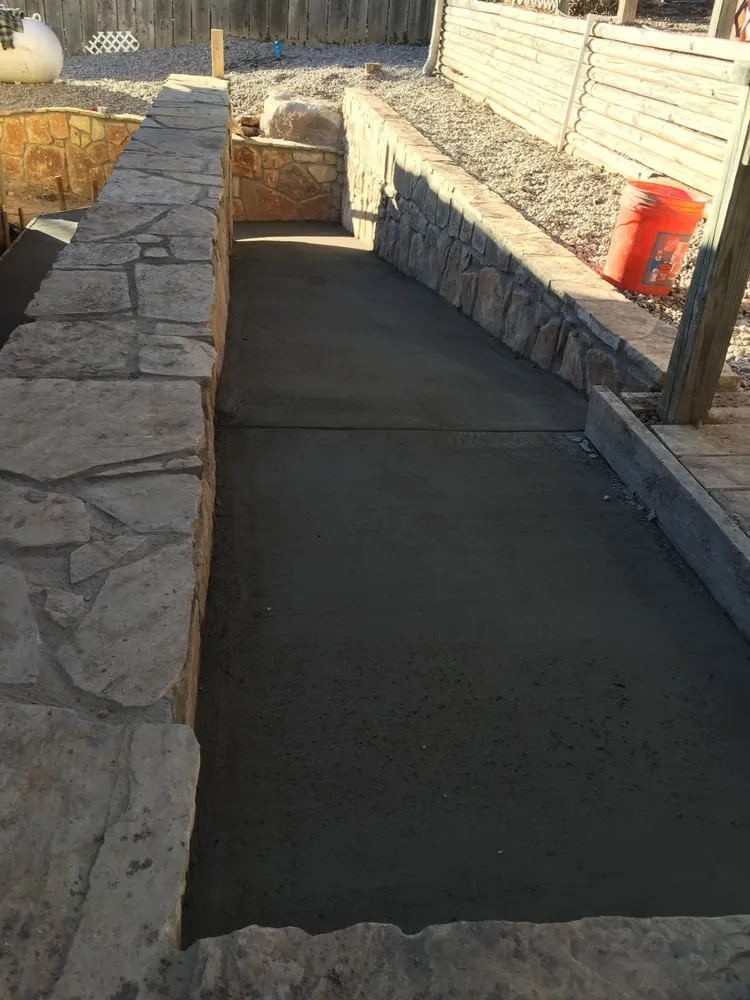 Professional landscape installation in Weatherford, TX - JEC Landscapes