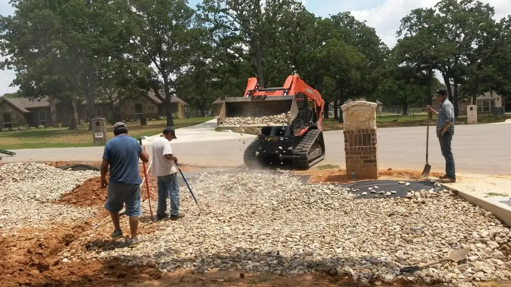 Affordable landscape installation for beautiful yards across Weatherford, TX - JEC Landscapes