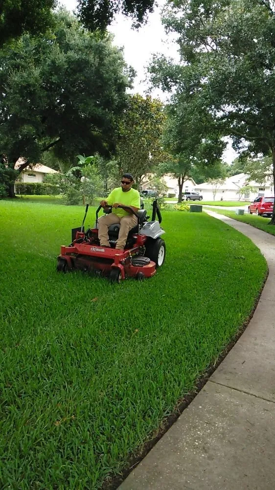 Affordable landscape installation with custom design in Seffner, FL by Jeda Landscape and Lawn Service