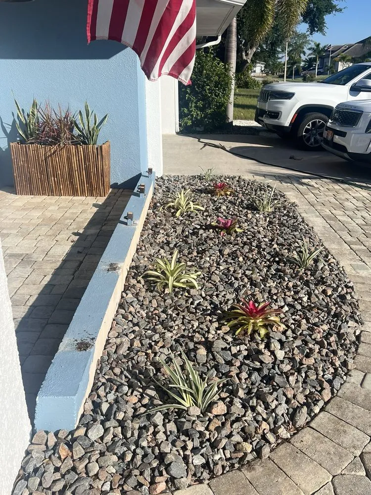 Professional garden landscaping experts serving Cape Coral, FL - Jedi Landscaping