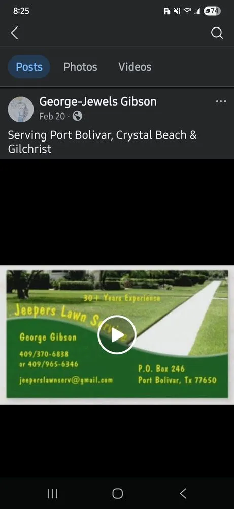 Affordable yard maintenance for residential properties in Bolivar Peninsula, TX by Jeepers Lawn Service