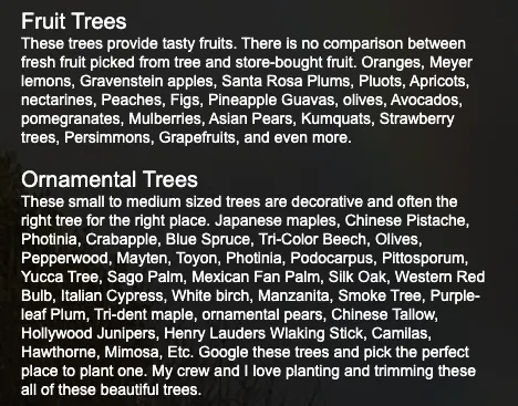 Professional landscaping services for residential properties in Santa Rosa, CA by Jeff Lester Arborist