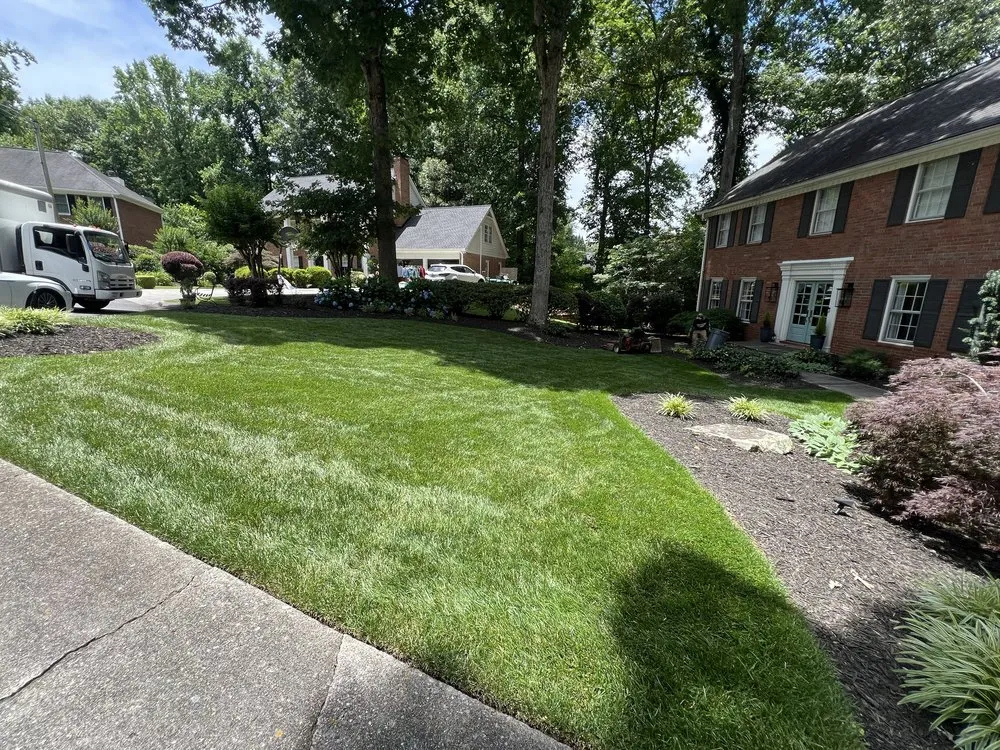 Top-rated garden landscaping for year-round maintenance in Peachtree Corners, GA by Jefferson Landscape