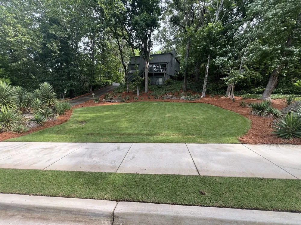 Professional lawn mowing service experts serving Peachtree Corners, GA - Jefferson Landscape
