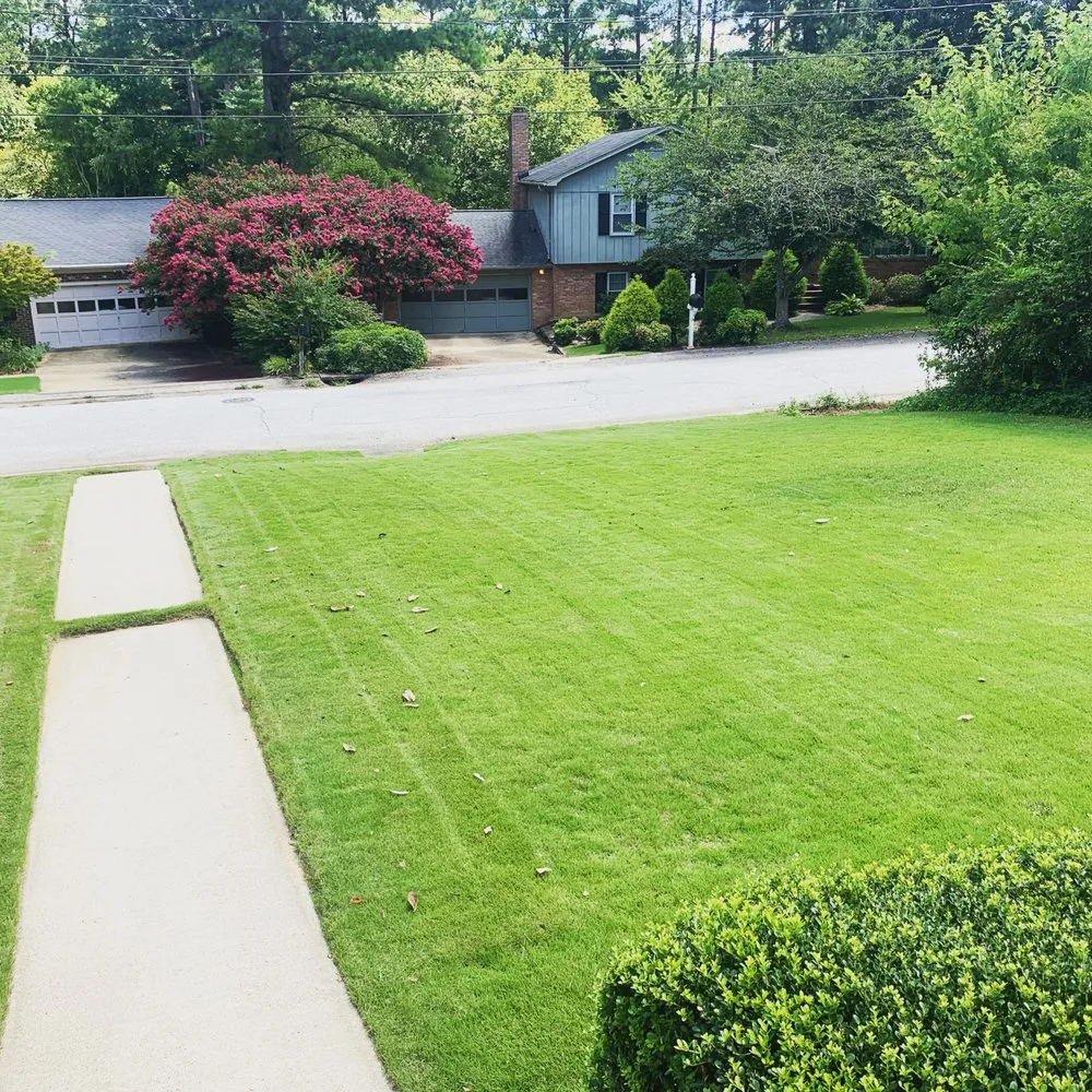 Professional outdoor landscaping in Greenville, SC by Jefferson Landscaping