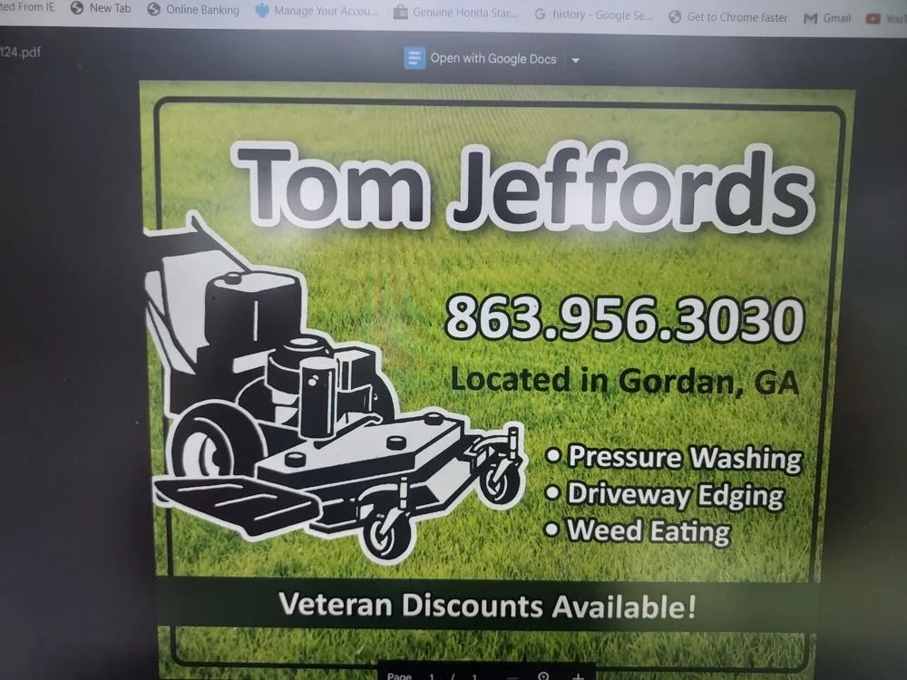 Local garden landscaping for beautiful yards in Gordon, GA by Jeffords Mowing