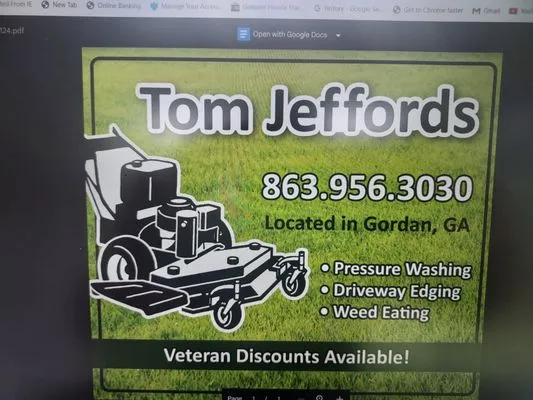 Jeffords Mowing