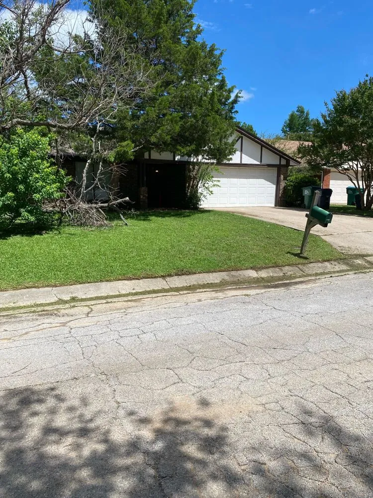 Custom garden landscaping for outdoor upgrades across Denton, TX - Jeffrey Boys Lawn Barbers