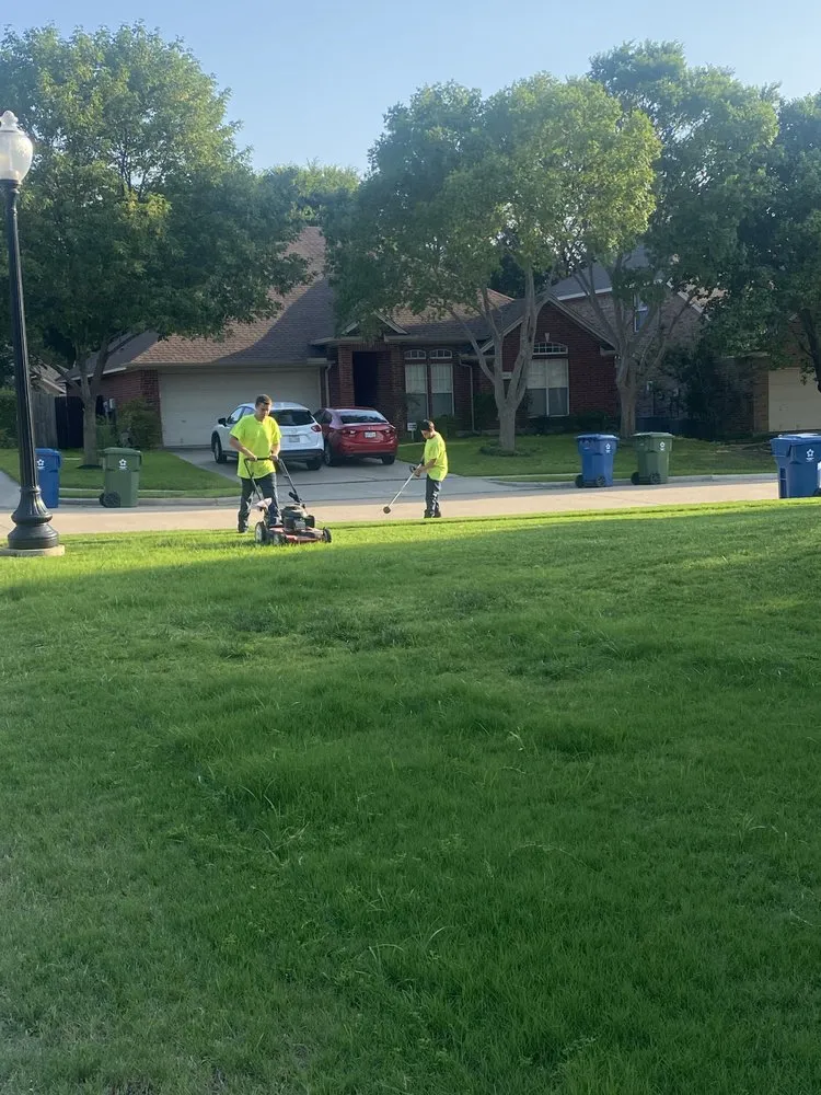 Expert residential landscaping in Denton, TX - Jeffrey Boys Lawn Barbers