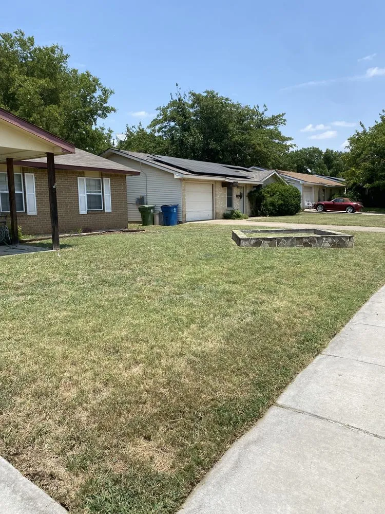 Trusted lawn mowing service in Denton, TX by Jeffrey Boys Lawn Barbers