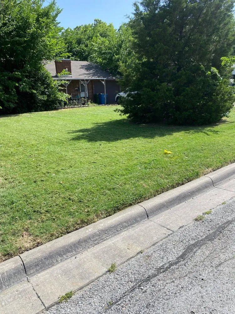 Top-rated outdoor landscaping with custom design across Denton, TX - Jeffrey Boys Lawn Barbers