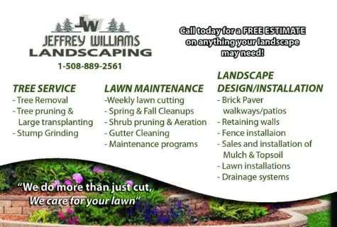 Professional residential landscaping in Mashpee, MA by Jeffrey Williams Landscaping