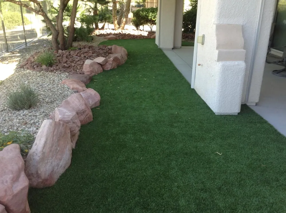 Professional landscape design for residential properties in Las Vegas, NV by Jeff's Lawn & Landscaping