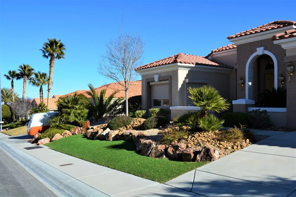 Trusted landscape installation for residential properties in Las Vegas, NV by Jeff's Lawn & Landscaping