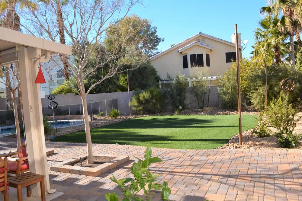 Custom yard cleanup service in Las Vegas, NV by Jeff's Lawn & Landscaping
