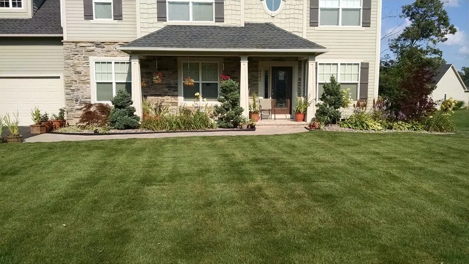 Custom yard cleanup service with custom design across Central Square, NY - Jeff's Lawn & Landscaping Property Services