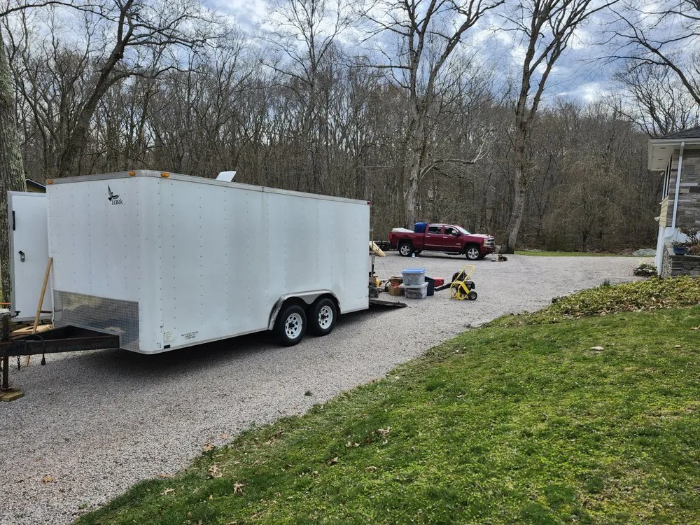 Local yard cleanup service for year-round maintenance in Lenoir City, TN by Jeff's Lawn Care and Brush Hogging