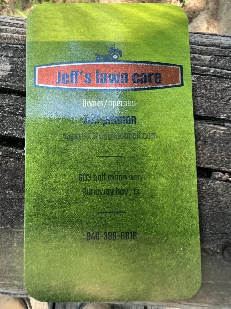 Local landscaping services in Runaway Bay, TX by Jeff’s Lawn Care