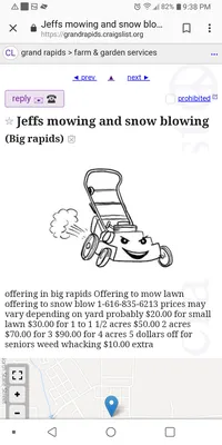 Jeff's Mowing & Snowblowing