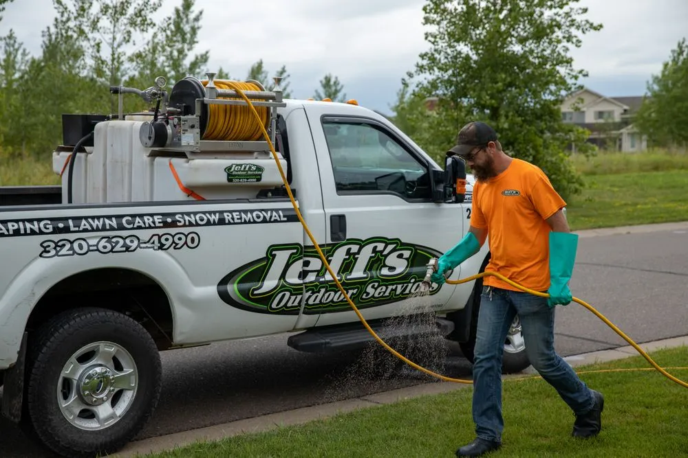 Custom lawn mowing service for outdoor upgrades in Pine City, MN by Jeff's Outdoor Services