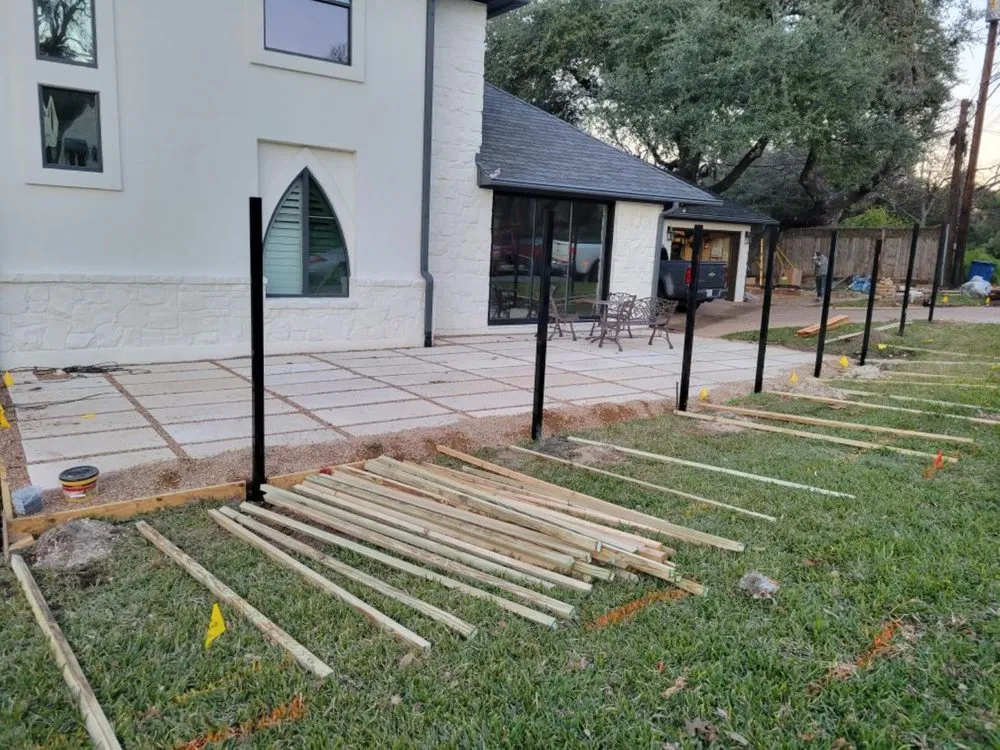 Local landscape installation in Bryan, TX by JEG Lawn & Landscaping