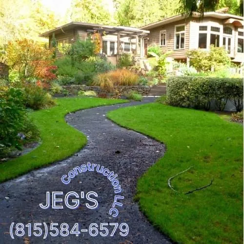 Custom yard cleanup service for homes in Joliet, IL by JEG'S Construction