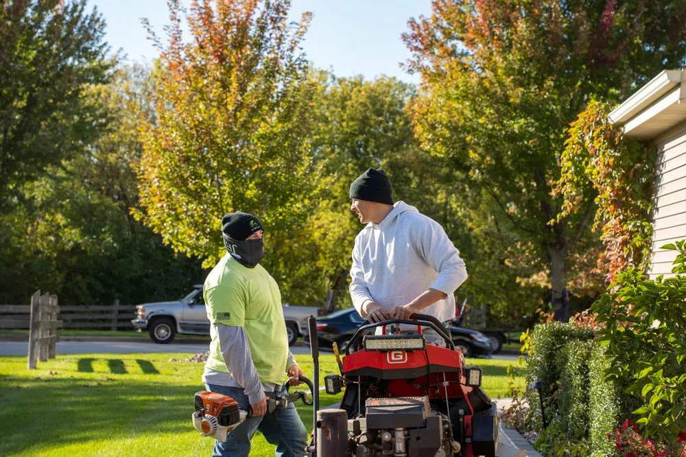 Professional lawn mowing service for homes in South Milwaukee, WI by Jem Lawn Care