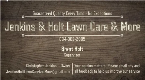 Jenkins & Holt Lawn Care and More Logo