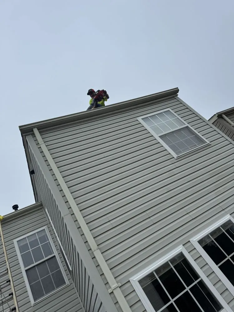 Professional lawn mowing service for residential properties in Fredericksburg, VA by Jenkins & Son’s Property Management