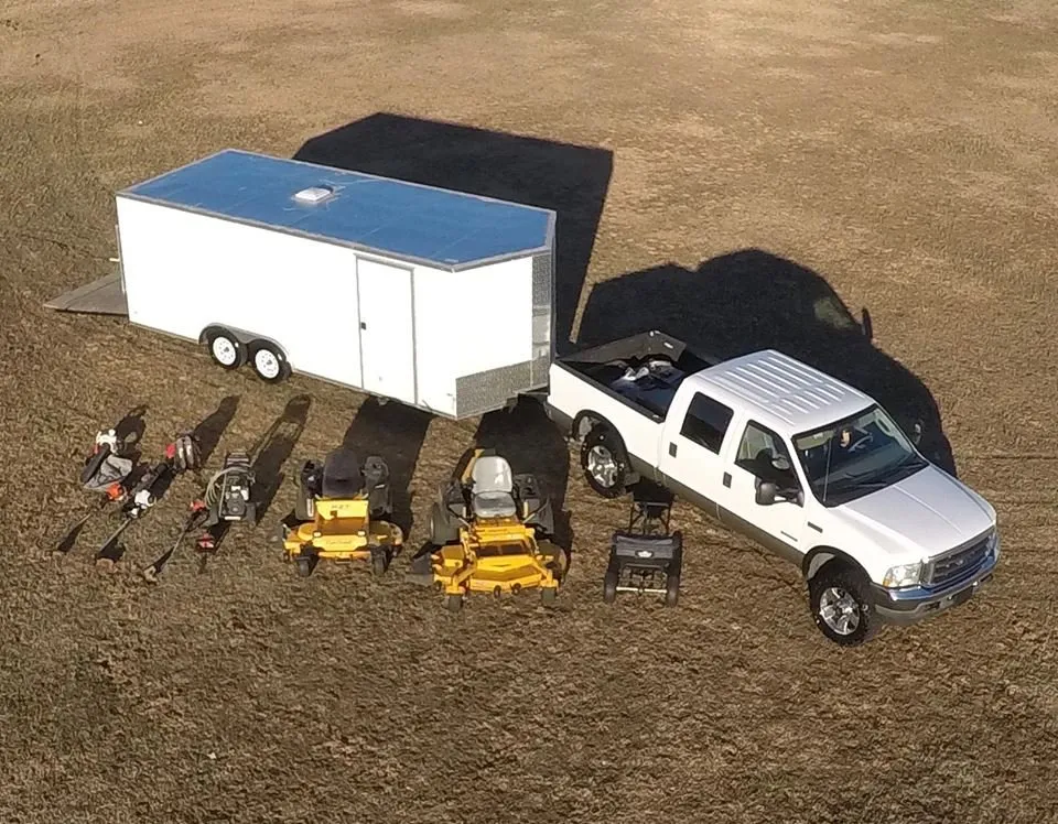 Professional yard cleanup service in Kenly, NC by Jenkins Lawn Care