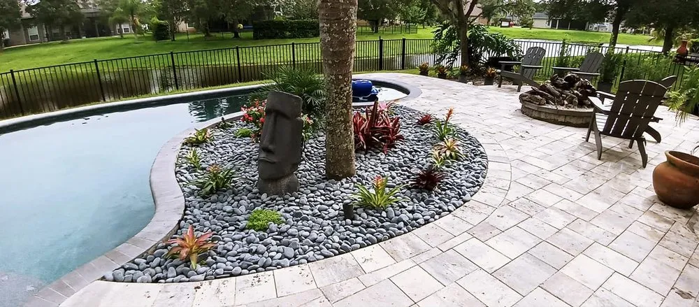 Reliable lawn mowing service with custom design across Palatka, FL - Jenkins lawn care