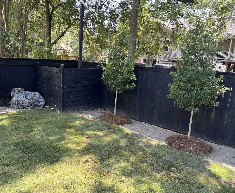 Local outdoor landscaping in Robert, LA by Jenkins Sod