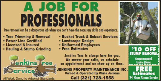 Expert landscape installation for beautiful yards across Palm Bay, FL - Jenkins Tree Service