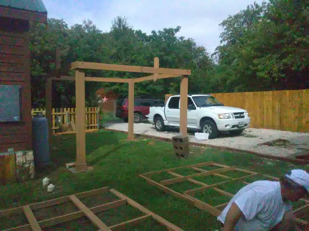 Trusted outdoor landscaping in Brazos Bend, TX by Jennifer&Gerald J&G's construction