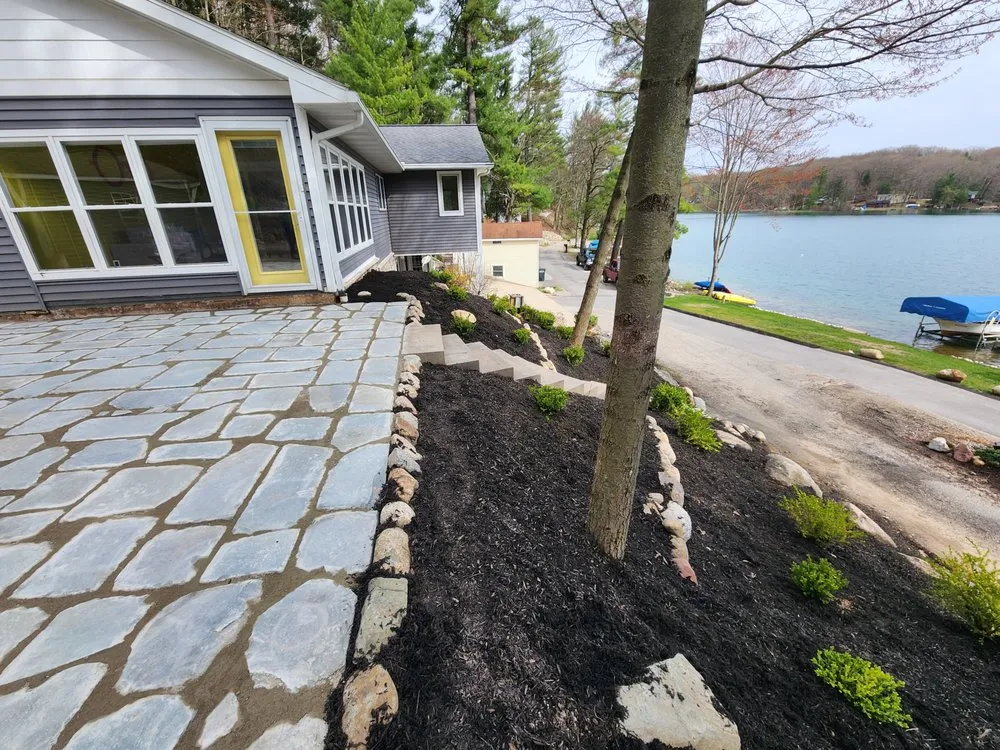Professional garden landscaping near you in Shelby, MI by Jenny's Professional Landscaping