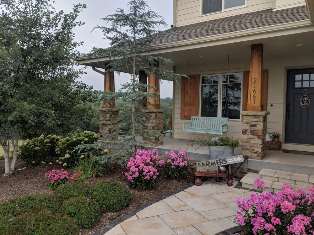 Custom landscaping services in Springfield, NE by Jensen Gardens