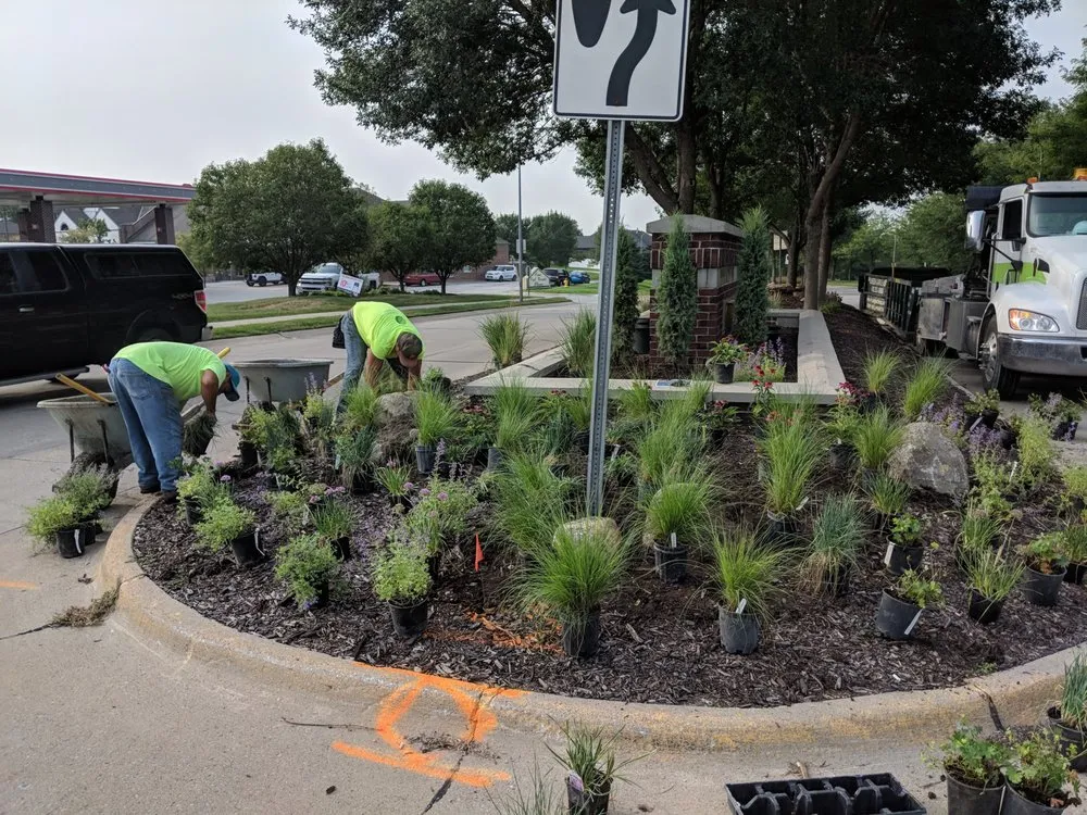 Expert outdoor landscaping for residential properties in Springfield, NE by Jensen Gardens