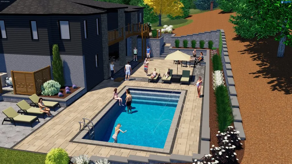 Trusted landscape design in Springfield, NE by Jensen Gardens