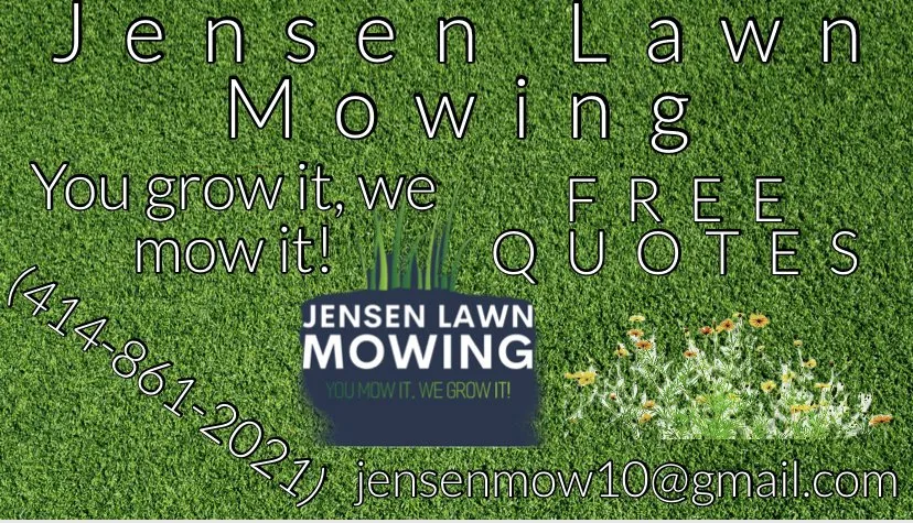 Trusted yard maintenance in New Berlin, WI by Jensen Lawn Mowing