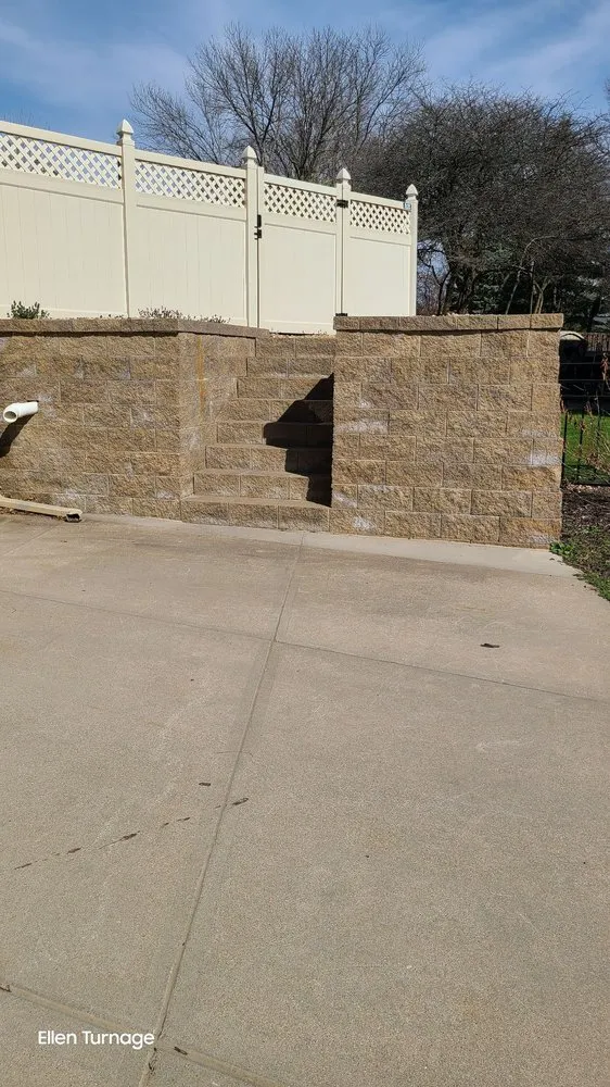 Reliable lawn mowing service with custom design in Omaha, NE by Jensen Retaining Walls