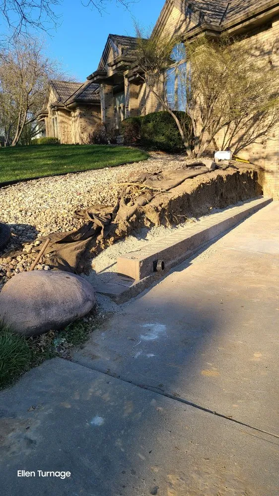 Trusted lawn mowing service for outdoor upgrades across Omaha, NE - Jensen Retaining Walls