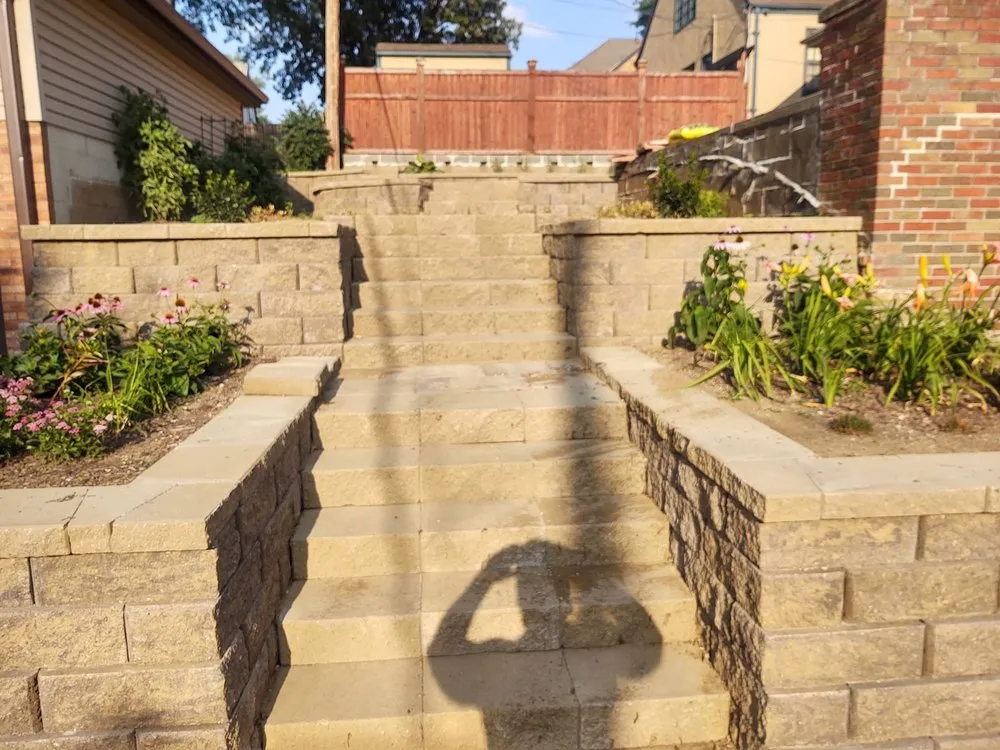 Reliable outdoor landscaping in Omaha, NE by Jensen Retaining Walls